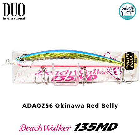 Duo Beach Walker 135MD ADA0256 Okinawa Red Belly Maket Balık