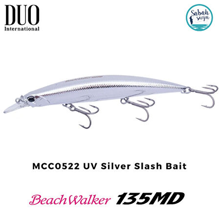 Duo Beach Walker 135MD MCC0522 UV Silver Slash Bait Maket Balık