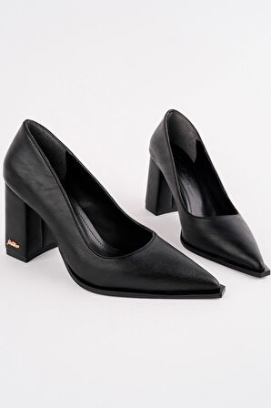 Kadın Kalın Topuklu Ayakkabı