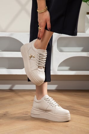 KALIN ÇİFT CIRTLI ANATOMİK ORTAPEDİK SNEAKER GÜNLÜK SPOR AYAKKABI