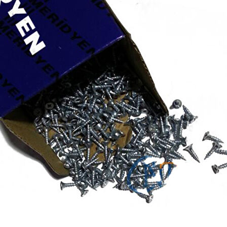 Klips, Menteşe, Ayak, Ağaç, Sunta Vidası - 3x13mm, 100 Adet (944944)