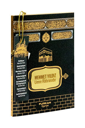 Yasin Kitabı - Çanta Boy - 128 Sayfa - İsme Özel Plakalı - Kabe Desenli - Furkan Neşriyat - Mevlid Hediyeliği