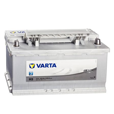 Varta Akü Silver Dynamic 12V 100 Ah Amper 830A H3