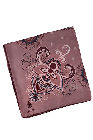 Mısırlı Eşarpları Mısırlı Eşarp Alize Krep Etnik Desenli Eşarp 140x140 Cm