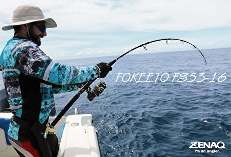 Zenaq Fokeeto FB53-8 160cm 300gr Tetikli Jigging Kamış