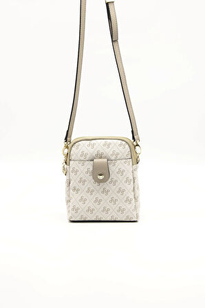 Silver Polo  Kadın Çapraz Çanta 1157-45292 SILVER POLO ÇAPRAZ BAYAN ÇANTASI M178 BEJ-MAT KUM
