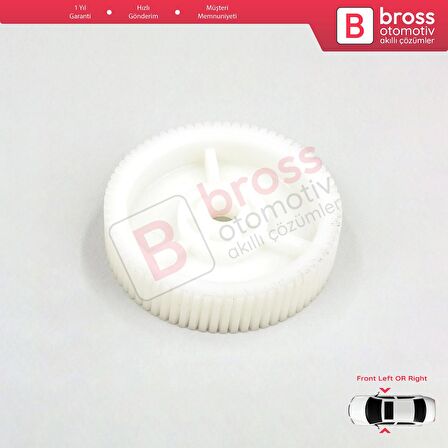 DAF CF85/95 2002-On için Cam Kriko Motor Dişlisi