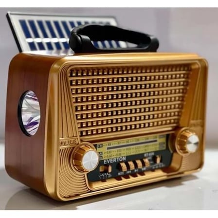 Everton RT-836 Güneş Enerjili SD-Fm-Bluetooth Şarjlı Radyo