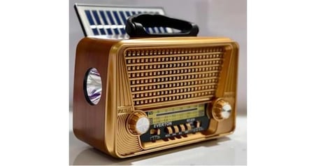 Everton RT-836 Güneş Enerjili SD-Fm-Bluetooth Şarjlı Radyo