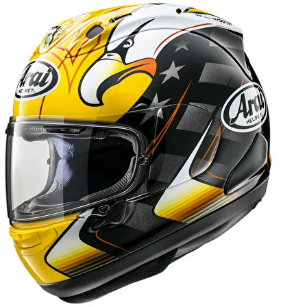 Araı Rx-7 V Kr Kapalı Kask Amerıcan Eagle SMALL