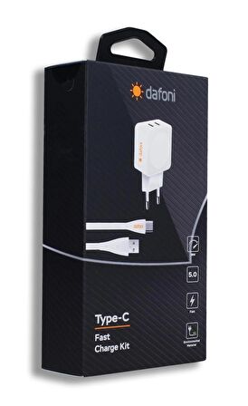 Dafoni DAF-002 USB Type-C Hızlı Şarj Aleti