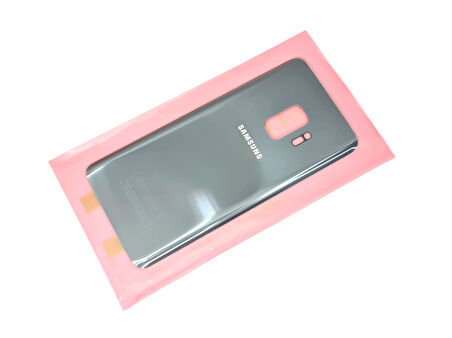 Tkgz Samsung Galaxy S9 Arka Pil Batarya Kapağı (CAM+B-7000) FÜME