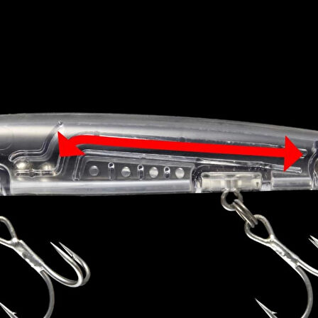 Evergreen Avenger 125F Yüzer Kancalı Sahte Yem 857 RED HEAD SOLID PEARL - (11935857)