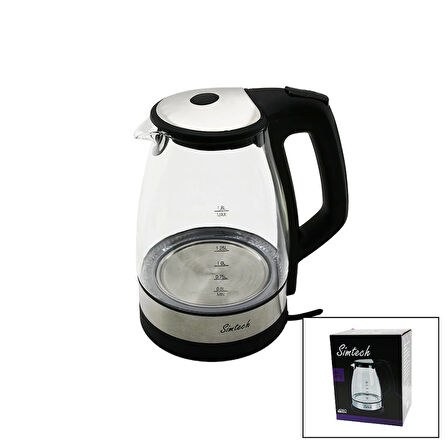 CAM KETTLE SU ISITICISI GİZLİ REZİDANS 1.8LT - 1850-2200W KM-4716 (4533)