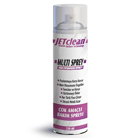 JETCLEAN WD-40 250 ML PAS SÖKÜCÜ MULTISPREY (4533)