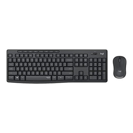 LOGITECH MK295 Q TR SİYAH KABLOSUZ KLAVYE+MOUSE SET (4533)