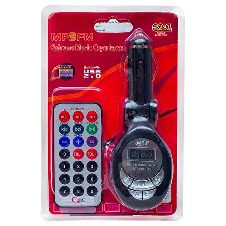 HELLO HL-19684 USB/SD HAFIZASIZ FM TRANSMITTER (4533)