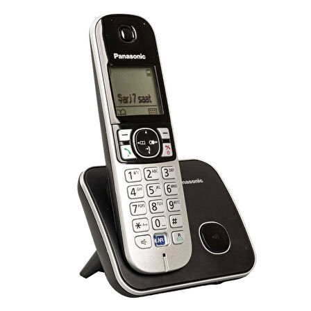 PANASONIC KX-TG6811 DECT SİYAH TELSİZ TELEFON (4533)