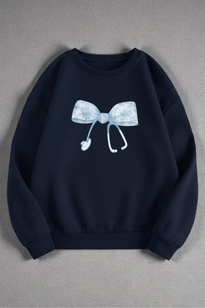 Çok Renkli Baskılı & Baskısız Sweatshirt 3'lü Fırsat Paketi