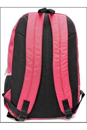 NK Pembe Unisex Okul Sırt Çantası 15' Laptop Bölmeli Çanta-9001