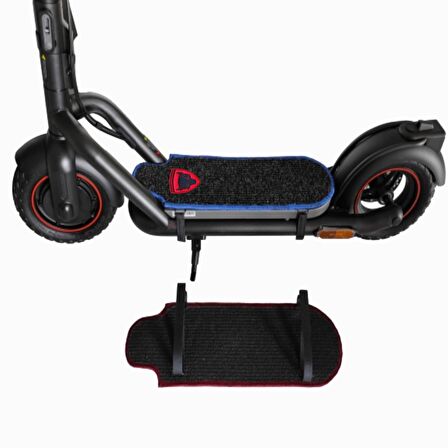 Elektrikli Scooter Aksesuar Koruyucu Paspas Navee n65 İçin Kırmızı Kurt 