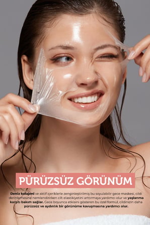 Dr.Clinic Nippon Kolajenli Soyulabilir Gece Maskesi 75 Ml