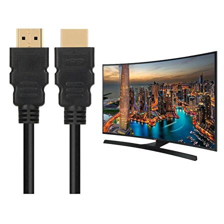 3M Metre Hdmi Kablo Görüntü Ses Full Hd 3D Hdmi To Hdmi Kablo