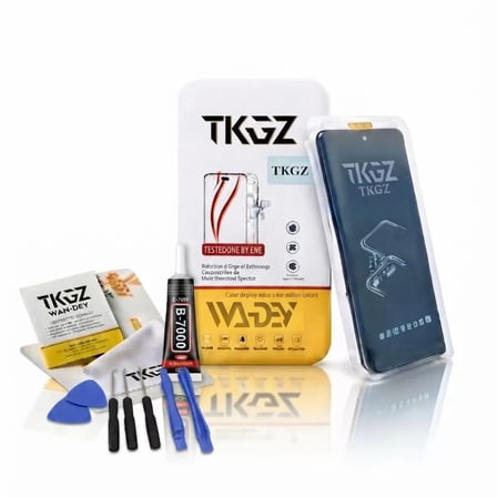 Tkgz - Xiaomi Redmi NOTE 10 PRO -4G- Uyumlu Lcd Ekran Dokunmatik Wandey A Kalite TFT Lcd + B-7000 + Tamir Kiti