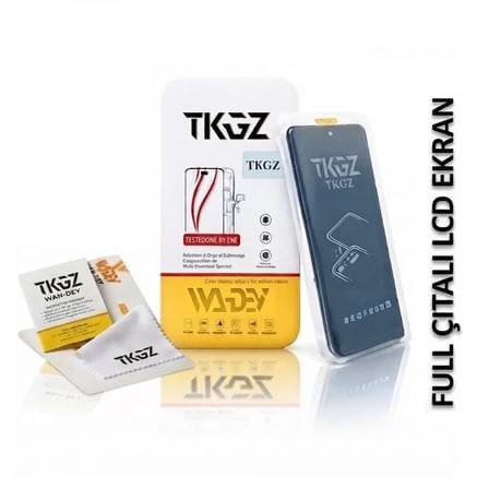 Tkgz - Xiaomi Redmi NOTE 13 Uyumlu Lcd Ekran Dokunmatik Wandey Servis Lcd OLED Full Çıtalı