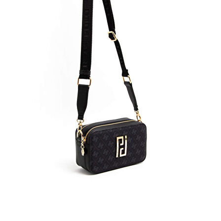 Silver Polo  Kadın Çapraz Çanta 1078-45355 SILVER POLO ÇAPRAZ Kadın ÇANTASI M178 SİYAH-MAT SİYAH