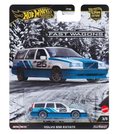 Hot Wheels Premium Fast Wagons Volvo 850 Estate FPY86 JBK68
