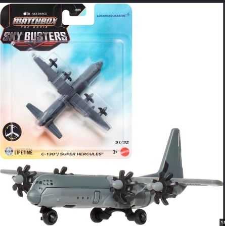 Matchbox The Movie Sky Busters C-130J Super Hercules
