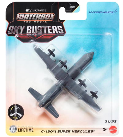 Matchbox The Movie Sky Busters C-130J Super Hercules