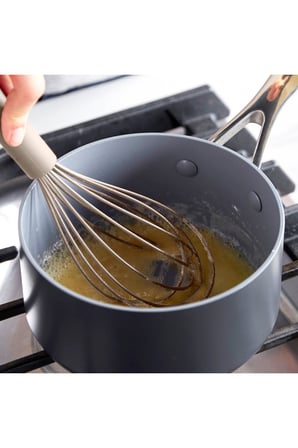 GreenPan Silikon Çırpıcı Bej | Platinum Silicone | BPA İçermez | 200°C Isıya Dayanıklı |