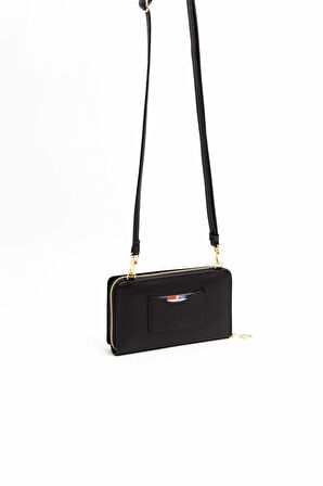 Silver Polo  Kadın Portföy Çantası 1138-45377 SILVER POLO Kadın PORTFÖY M178 SİYAH-MAT SİYAH