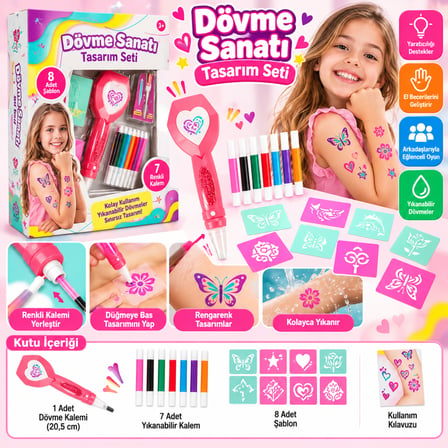 Dövme Sanatı Tasarım Seti