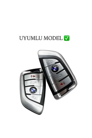 Bmw Fem Modeli F10 F30 F90 G20 G30 Smart 4 Buton Petek Desenli Premium Kumanda Koruma Kılıfı
