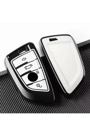 BMW F10, F11, F30, F90 FEM Smart Uyumlu 4 Düğmeli TPU Koruyucu Kılıf premium