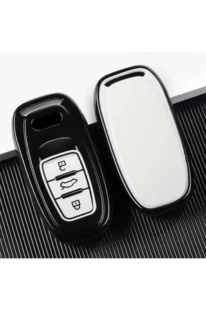 Audi A3 A4 A6 A7 A8 & B9 C8 4K D5 & S7 S8 & Q7 Q8 TPU PREMİUM Anahtar Kılıfı KABI