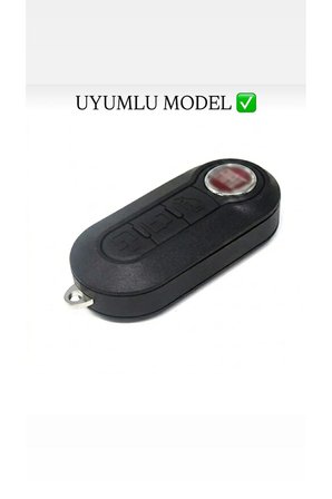 Fiat Doblo Punto 500L Sustalı Premium Oto Anahtar Kumanda Kabı Kılıfı Koruyucu Oto Anahtarlık