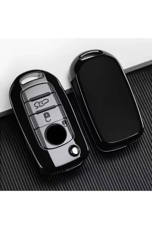Fiat Egea Sustalı beyaz-gri Oto Anahtar Kumanda Kabı Kılıfı Premium Oto Anahtarlık