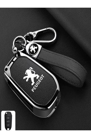Peugeot Uyumlu 208 301 307 308 508 2008 3008 Partner Van Anahtar Kilifi ithal premium