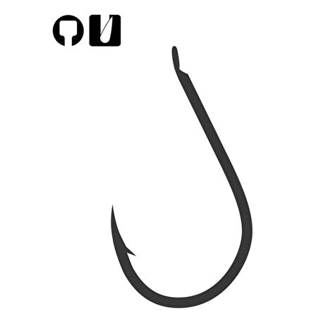 Fudo 1001 Chınu Black Nikel Olta İğnesi Black Nickel-NO:7