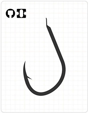 Fudo 1701 Iseama Black Nikel İğne 