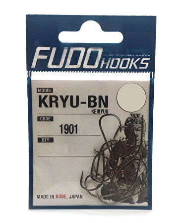 Fudo 1901 Keiryu Black Nikel Olta İğnesi Black Nickel-NO:07