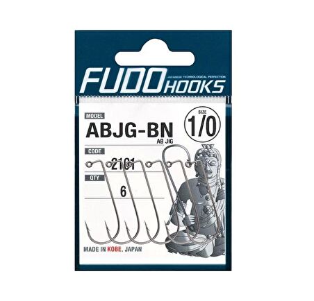 Fudo 2100 ABJG-NK Ab Jig Nikel İğne 3/0