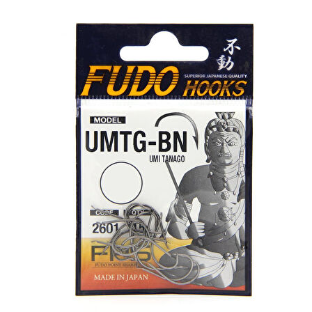 Fudo UMTG-BN 2601 Umi Tanago Black Nikel Olta İğnesi Black Nickel-NO:11