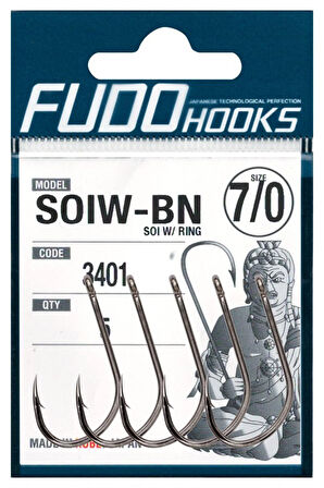Fudo 3401 Soi BN Akya Orfoz Olta İğnesi