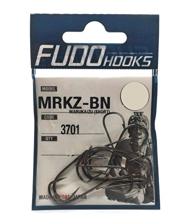 Fudo 3701 Marukaizu Short Black Nikel Olta İğnesi Black Nickel-NO:04