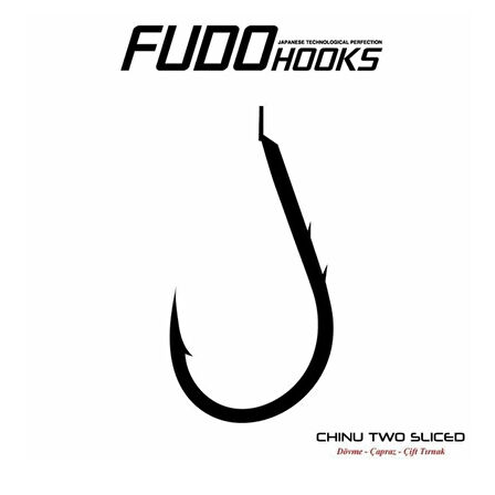 Fudo CHTS-BN Chinu Two Sliced Olta İğnesi Black Nickel-NO:2